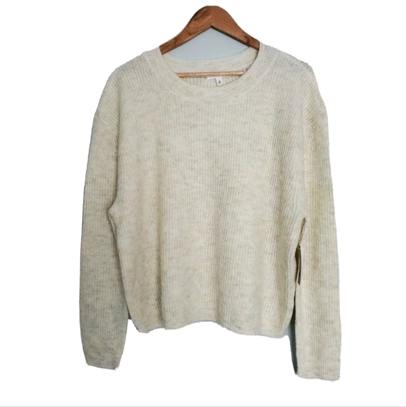 NEW BP Knit Rainbow Marl Colorful Sweater - Picture 2 of 5